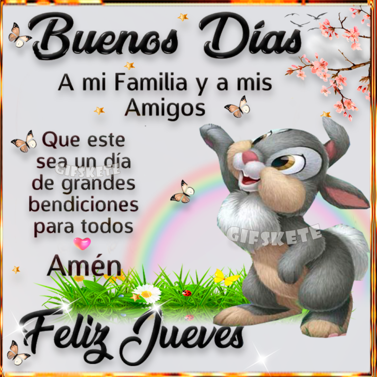 Lindas Imágenes de Feliz Jueves para compartir - Gifs-Kete - Buenos días